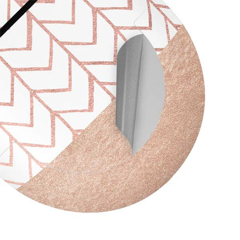 Rose Gold Herringbone Google Pixel Buds Skin